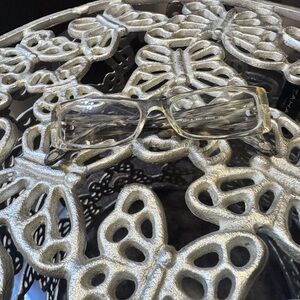 Tiffany & Co Clear Rectangular Glasses